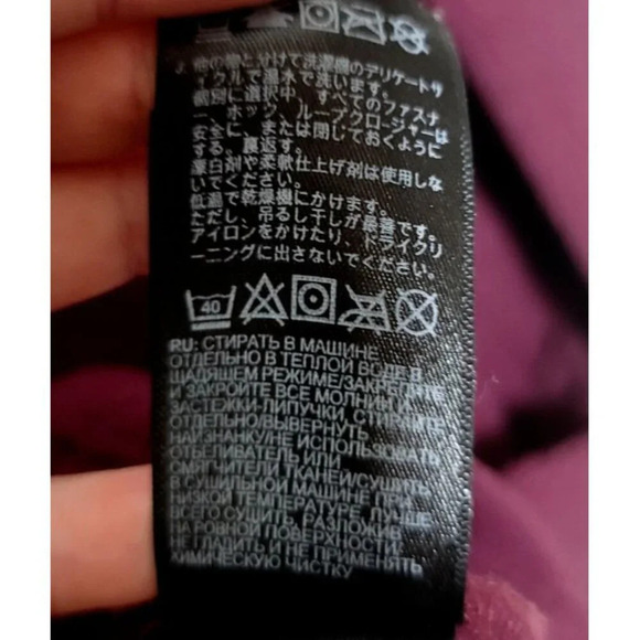 The North Face Mens Denali Jacket Large Burgundy Fleece Outdoors Hiking 1/2 Zip - Picture 5 of 16